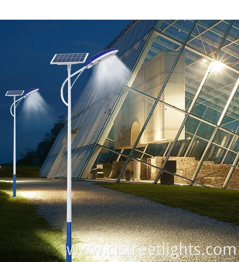 IP65 200W Integrated All in Two Solar Panel LED Street Light